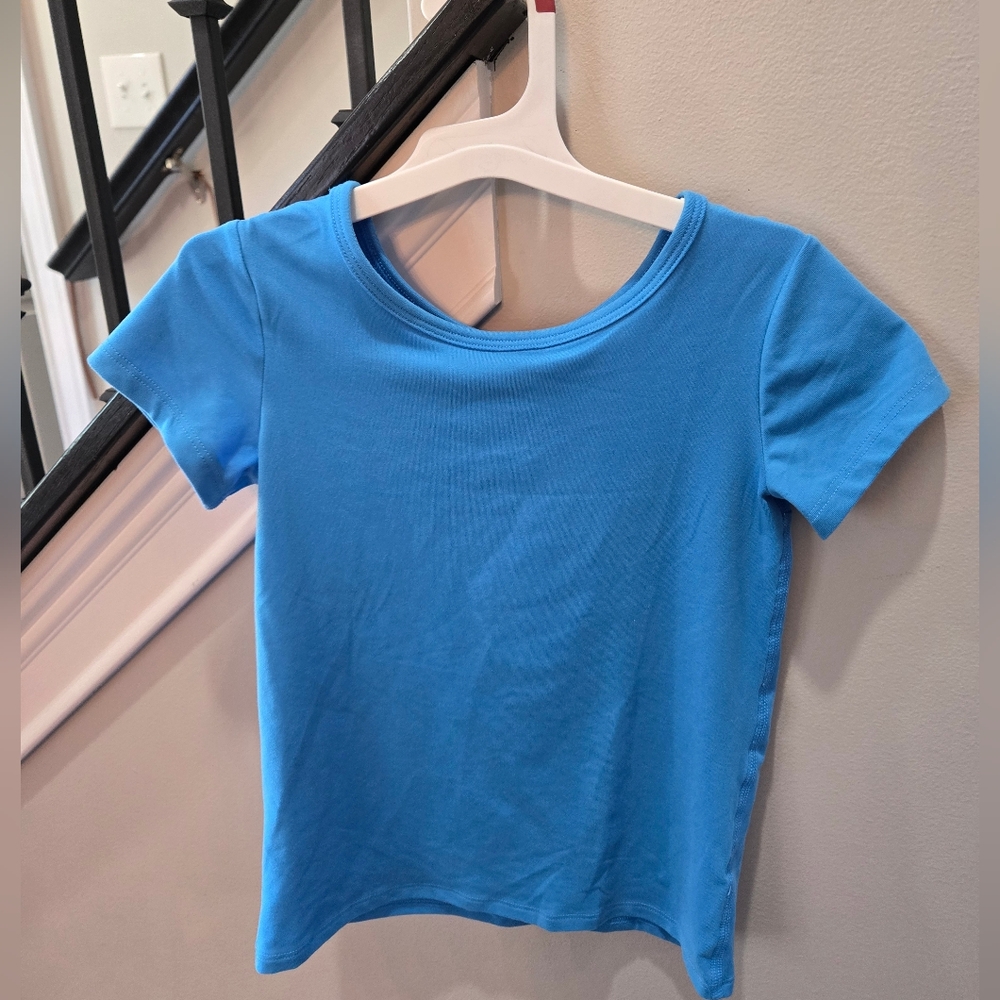All In Motion, Girls Active Blue Top Size XS